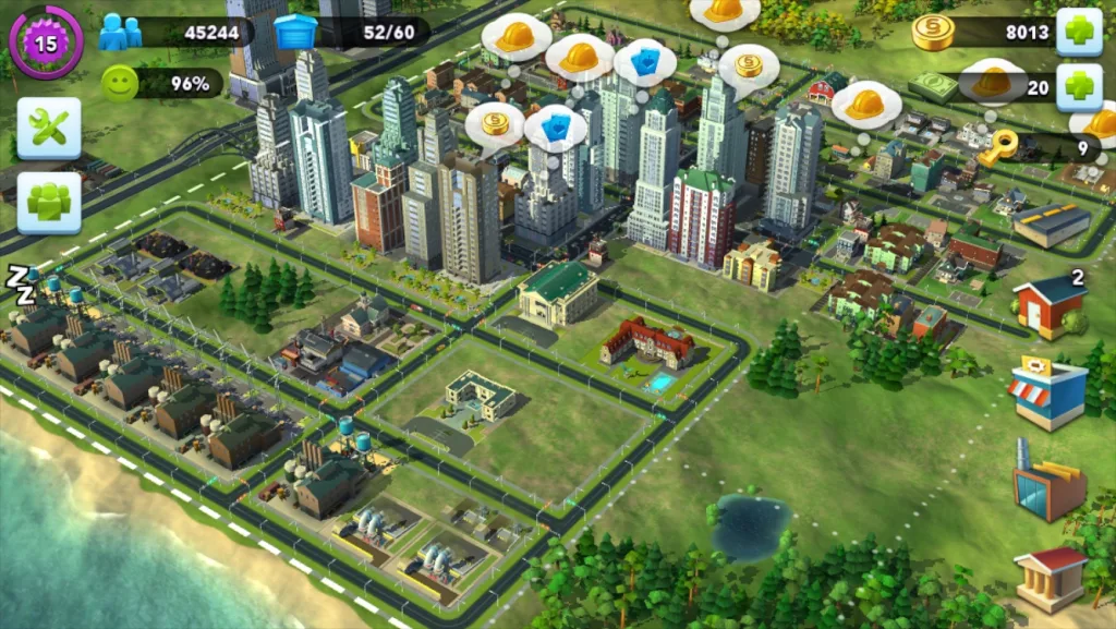 SimCity BuildIt byledelse