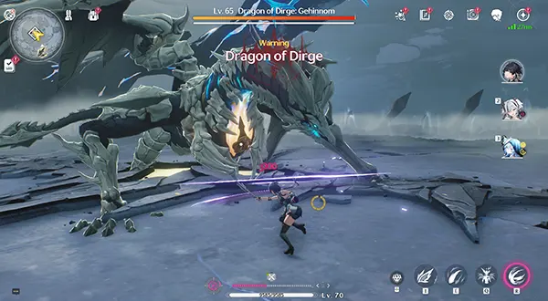 Anime combat game