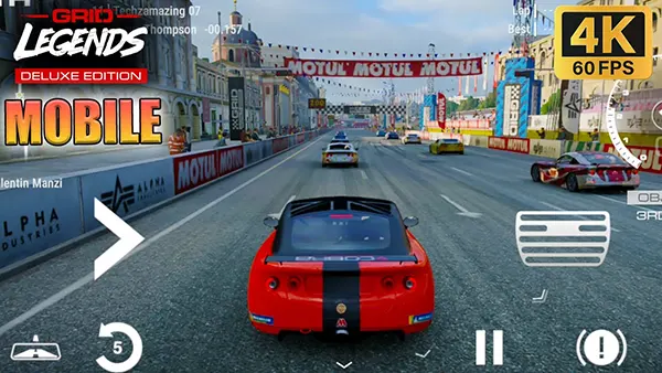 jugabilidad móvil GRID Legends