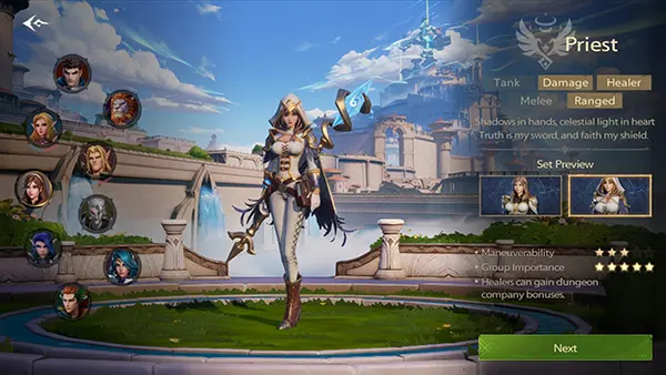 Tarisland gameplay interface