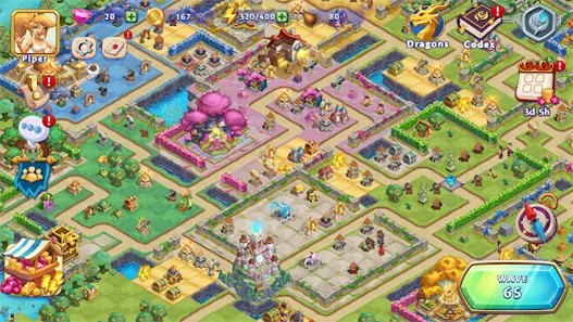 Fantasy tower defence